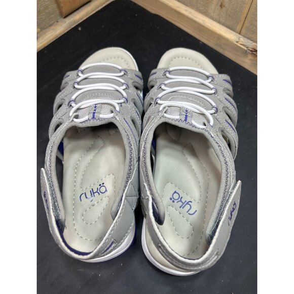 Ryka Womens Grotto Sandals Size 9.5W Grey - Picture 6 of 8